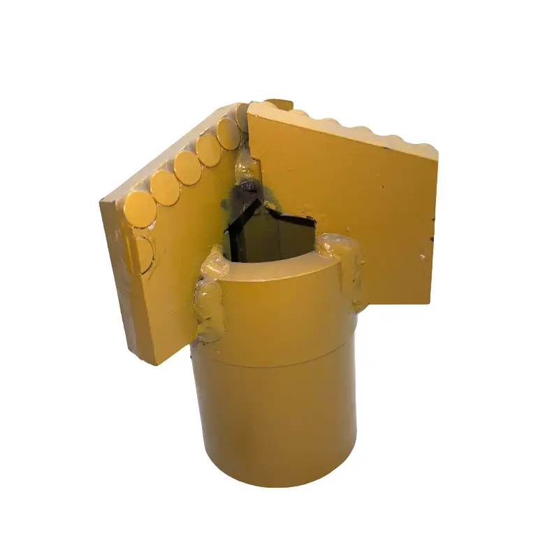 pdc tri wing coreless scraper drill bit for hard rock and geological exploration