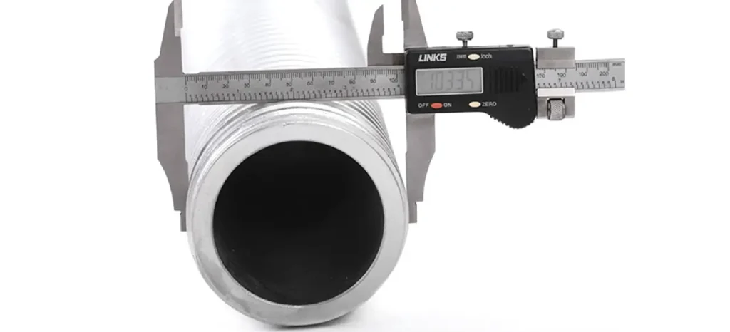 to measure the length of self drilling rod