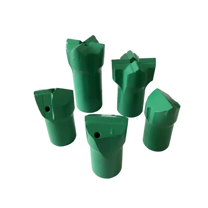 tungsten carbide taper chisel drill bit