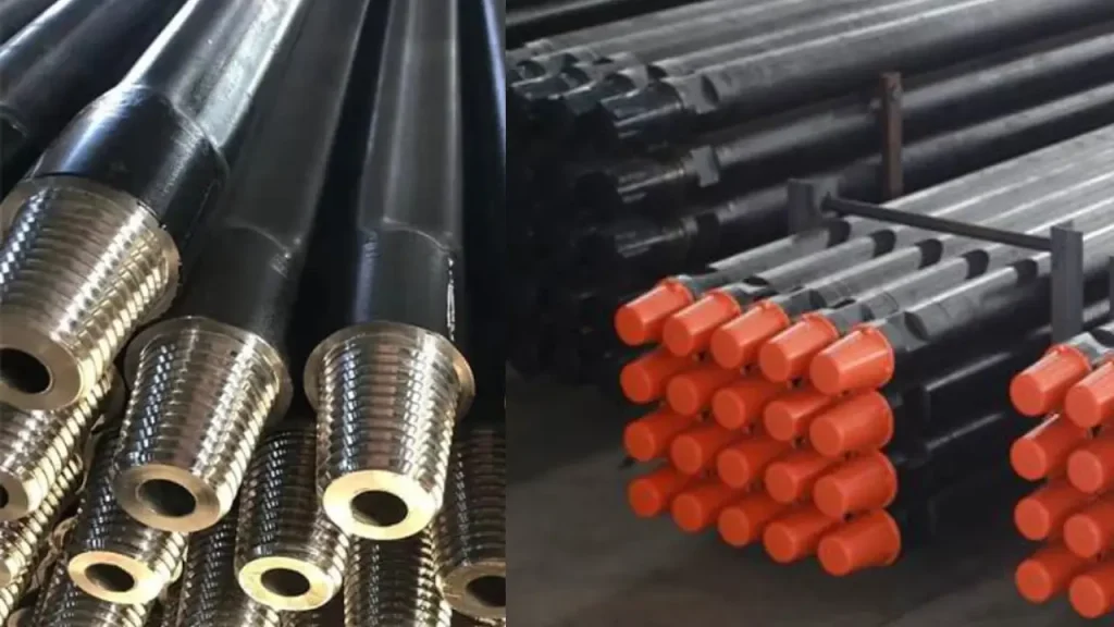 drill pipe and drill rods