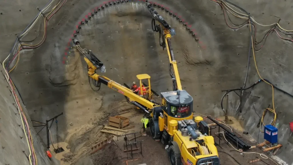 forepoiling drilling project