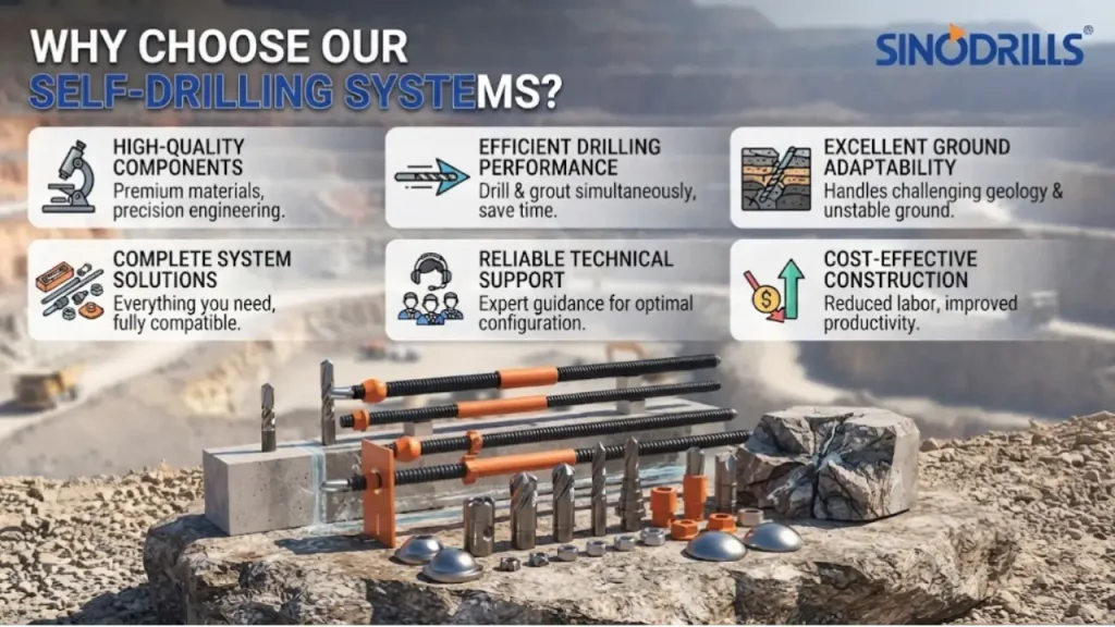 self drilling system reasons