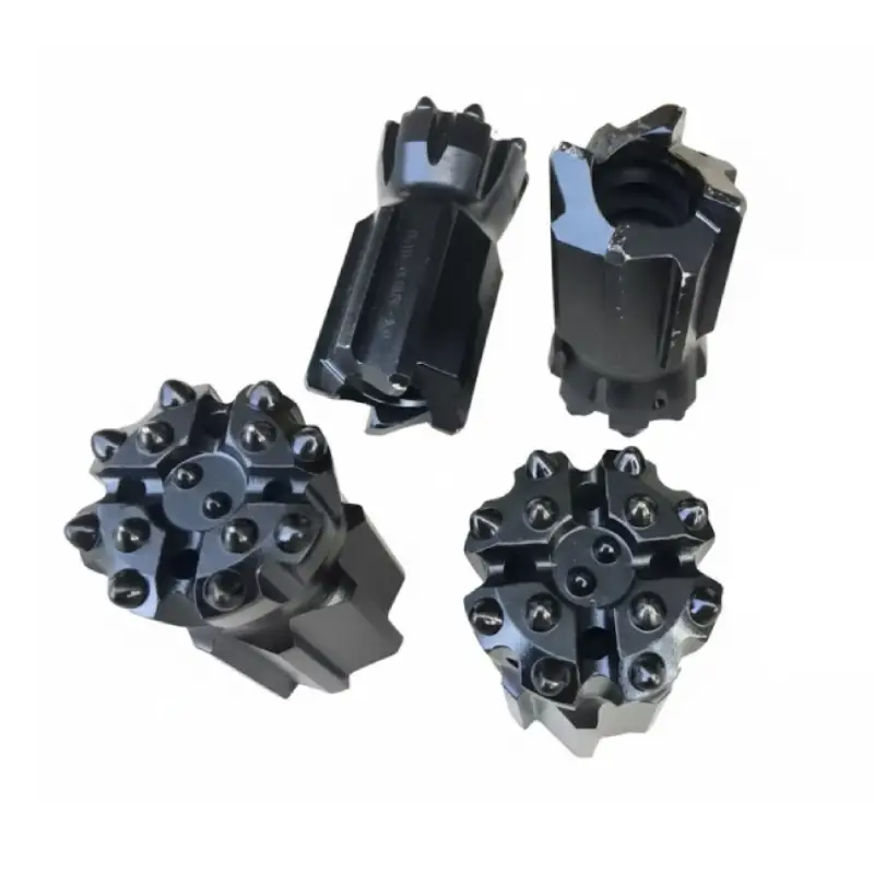 thread tungsten carbide button bits