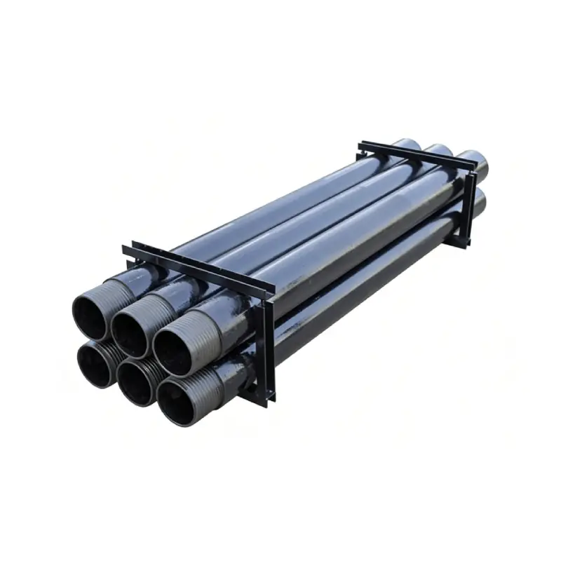 drill pipes with double wall