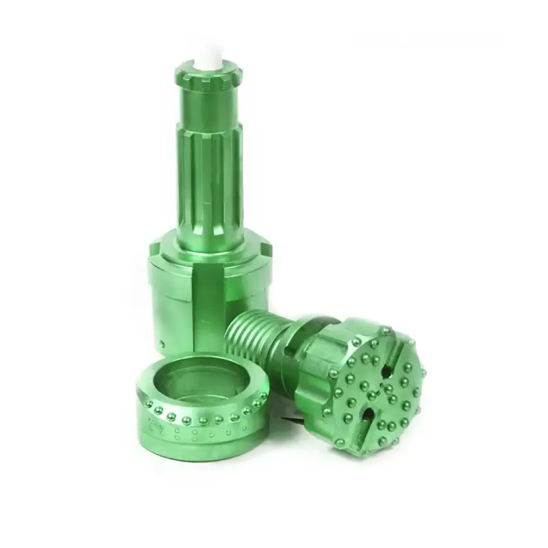 symmetric casing drilling system pilot bit ring set