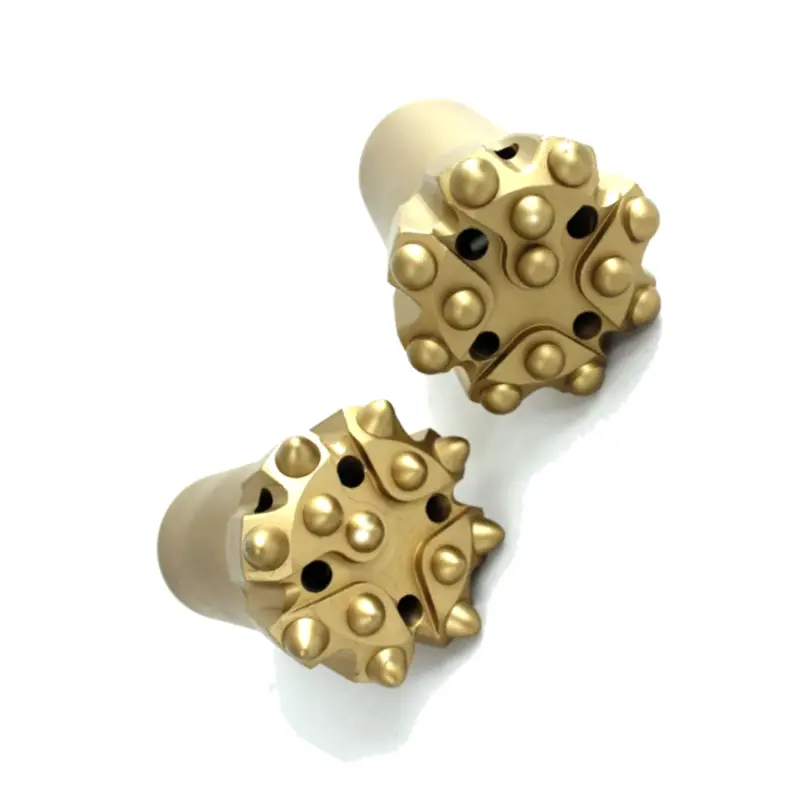 thread button drill bits