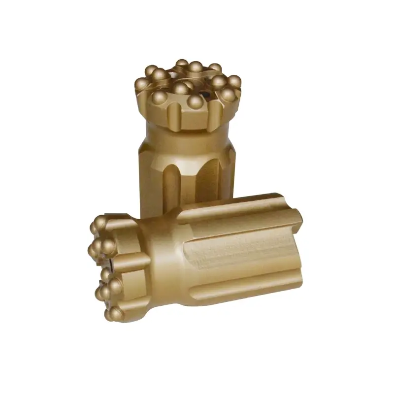ST58 top hammer thread button bit with carbide insert
