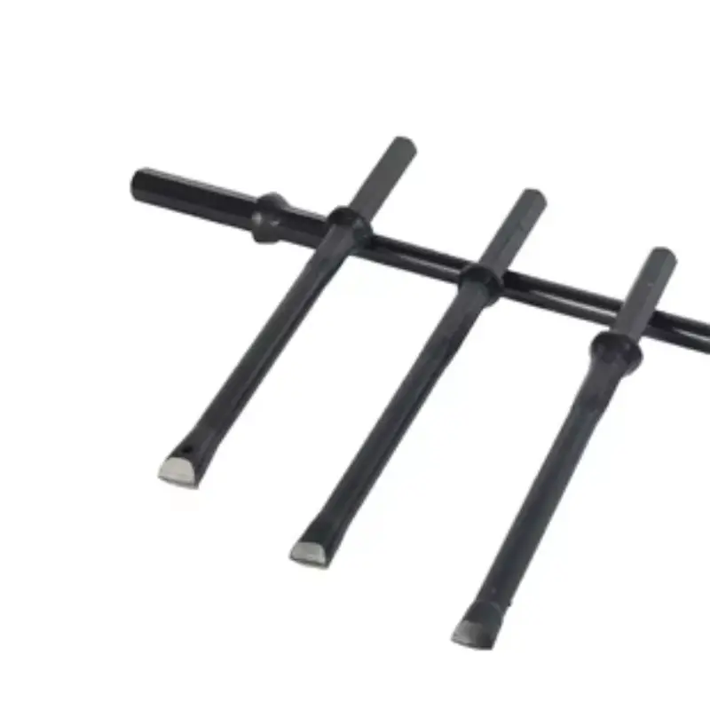 carbide tipped plug hole drill rod
