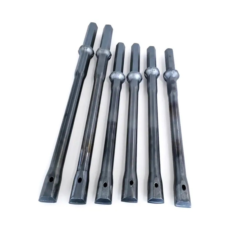 carbide tipped plug hole drill rod