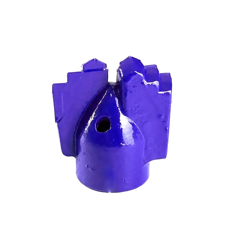 four blade drag step drill bit