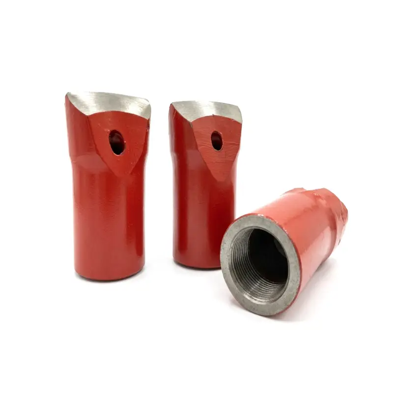 horseshoe drill bits with internal thread
