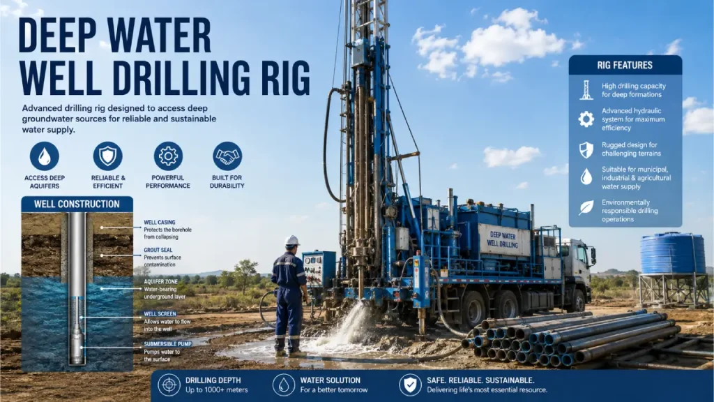 water well drilling rig