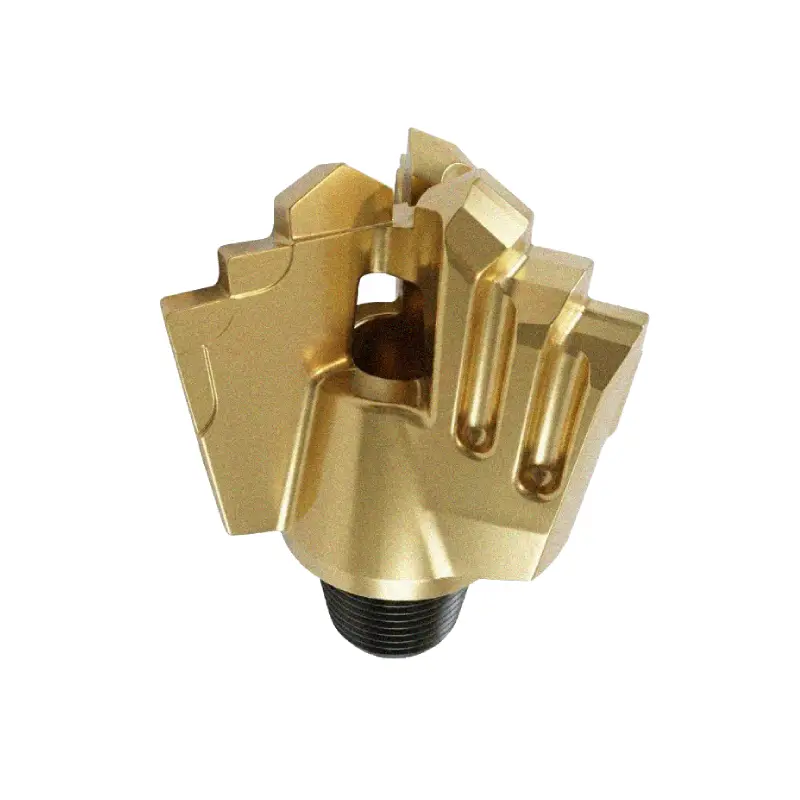 three blade fishtail drill bit