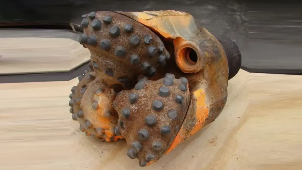 worn out rock drill bits
