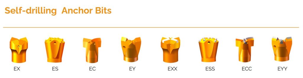 all anchor drill bit types