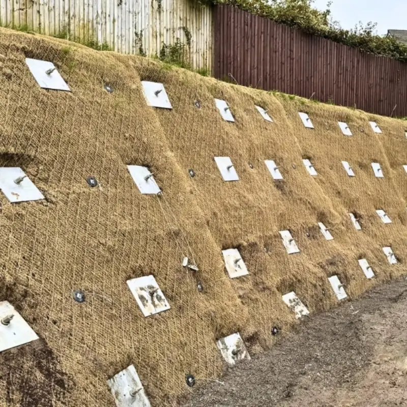 embankment ground anchors for dam