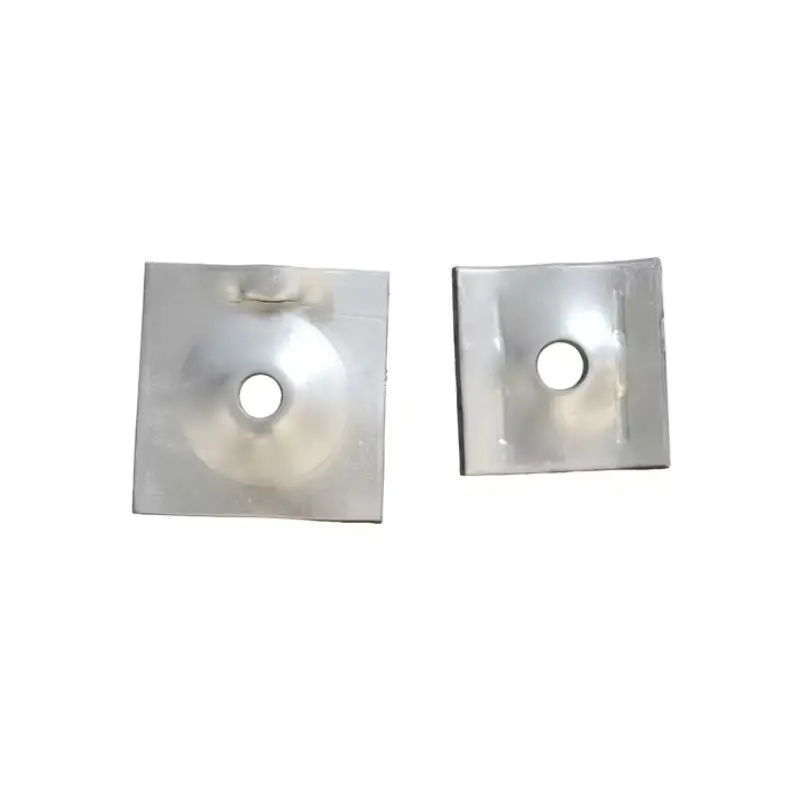 underground square steel dome plate for split set rock bolt